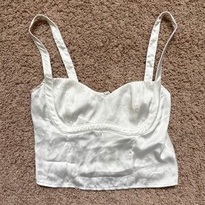 White Princess Polly Corset Top